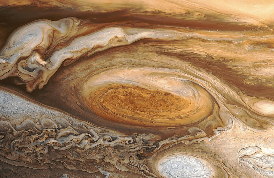 The Great Red Spot (close up)