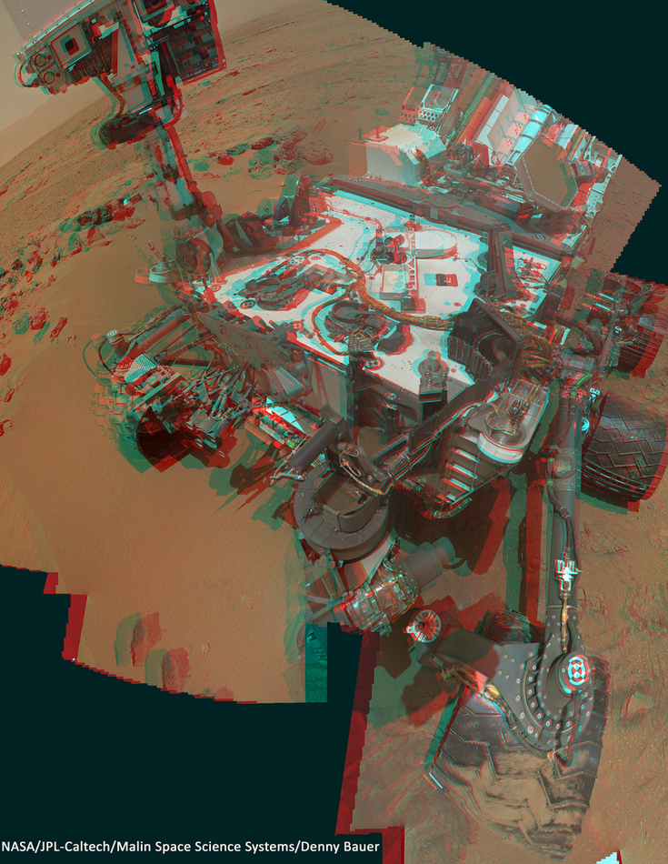 Curiosity Rover (3D)