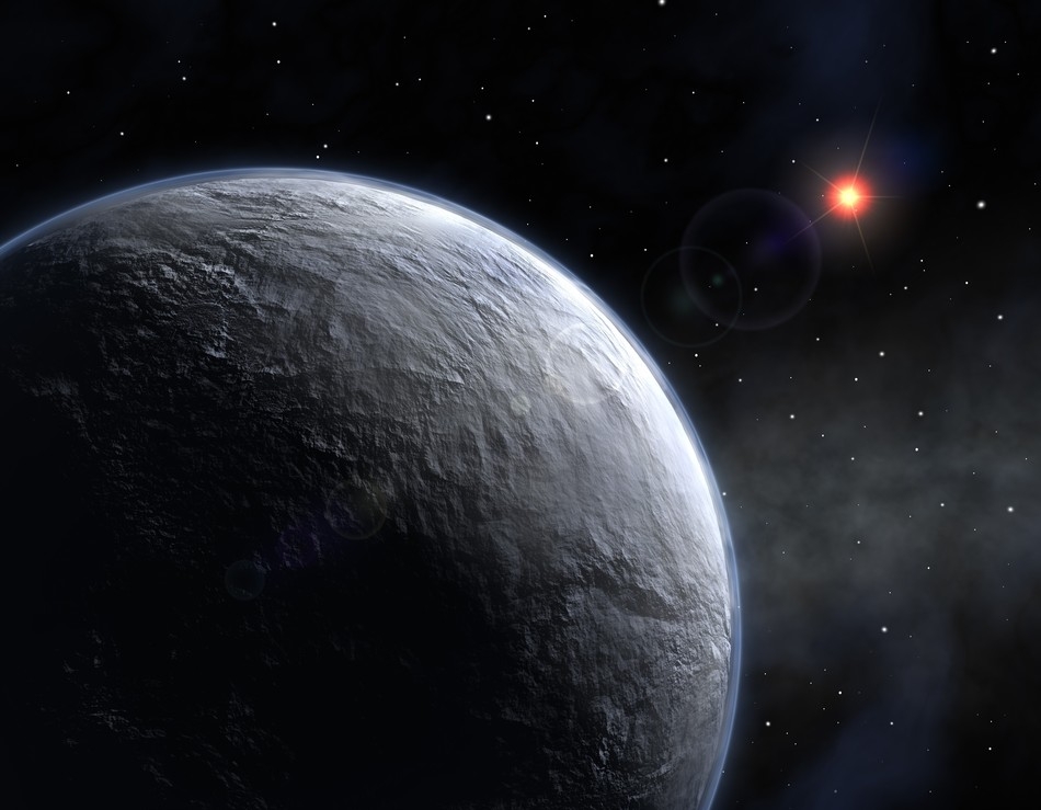 Eiswelt Exoplanet