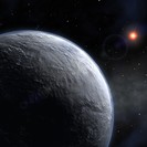 Eiswelt Exoplanet