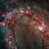 Southern Pinwheel Galaxy M83 Centre