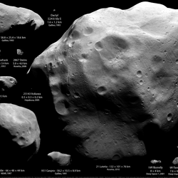 Коллекция астероидов и комет