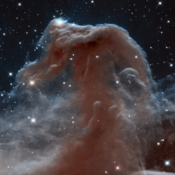 The Horsehead Nebula (infrared)