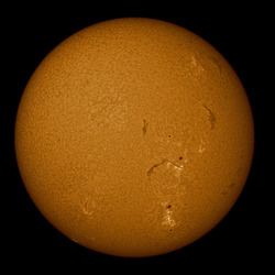 Sun in Hydrogen Alpha