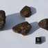4 NWA XXX Meteorites - 156.6 g Gesamtgewicht